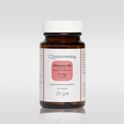 Vitamin B6 5 mg P5P Pyridoxal-5'-phosphat Kapseln Histaminintoleranz