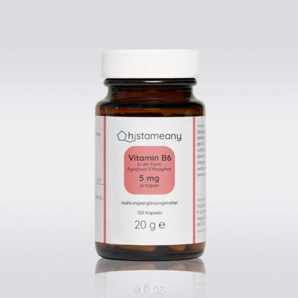 Vitamin B6 5 mg P5P Pyridoxal-5'-phosphat Kapseln Histaminintoleranz