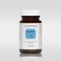 Kupfer Kupfergluconat 2 mg Histaminintoleranz