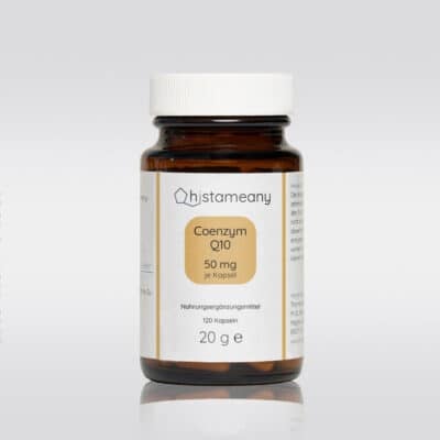 Coenzym Q10 Kapseln Ubiquinon Ohne Zusatzstoffe Kleine Kapseln 50 mg Laborgeprüft Histaminintoleranz