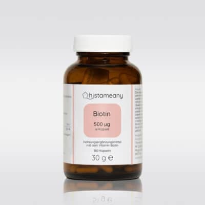 Biotin ohne Zusatzstoffe Laborgeprüft Histaminintoleranz